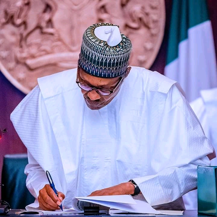 President Buhari signs instrument to enable African trade insurance agency
