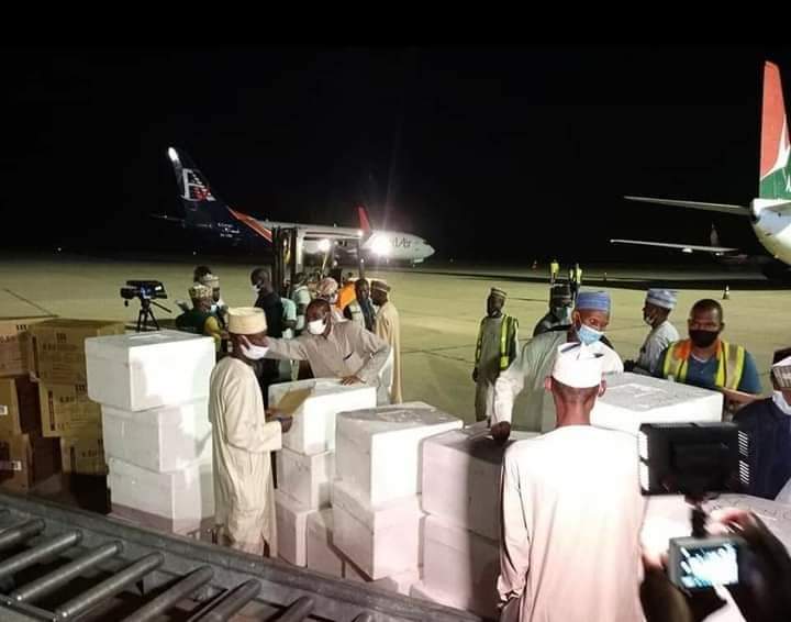 COVID-19: Kano Receives Vaccines.
