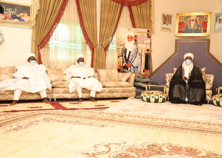 Governor Bagudu condoles Sultan over elder brother’s death
