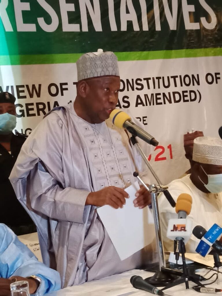 Constitutional Review: We would not accept calls for dividing the country, Ganduje.