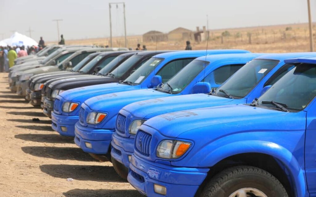 Zulum gives 18 security vehicles to military, Civilian JTF for Dikwa-Gamboru road patrols