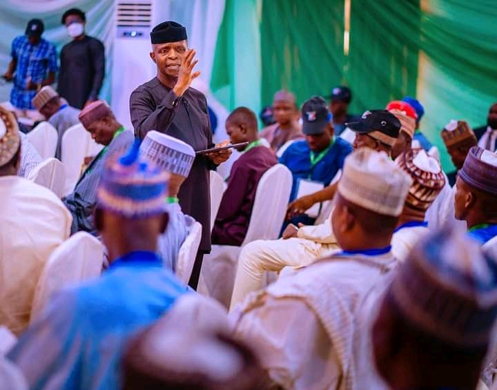 We will focus more on improving security, Economy, lives of common man, Says Osinbajo in Bauchi